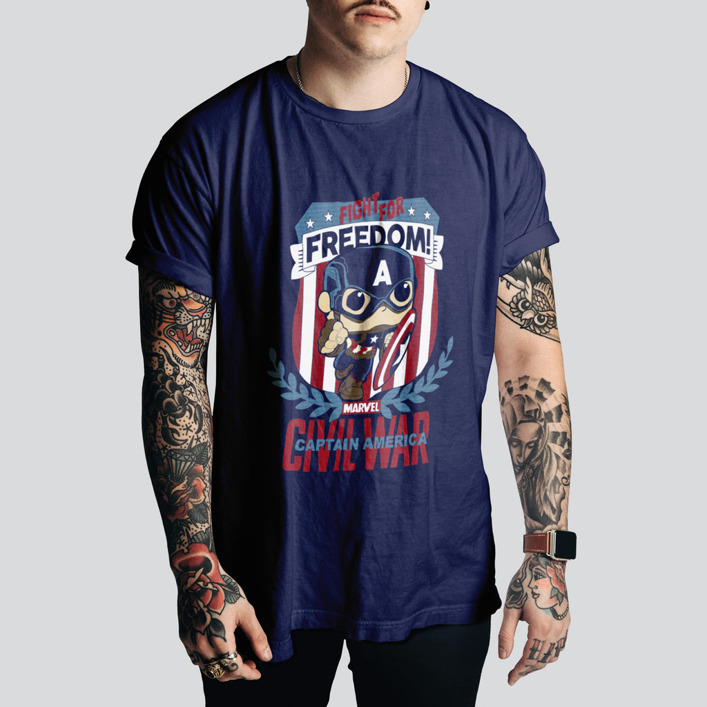 Funko Pop T-Shirt | Captain America – Geek Style & Pop Culture Vibes