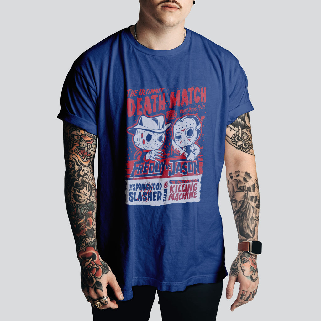 Funko Pop T-Shirt | Freddy Vs Jason – Geek Style & Pop Culture Vibes
