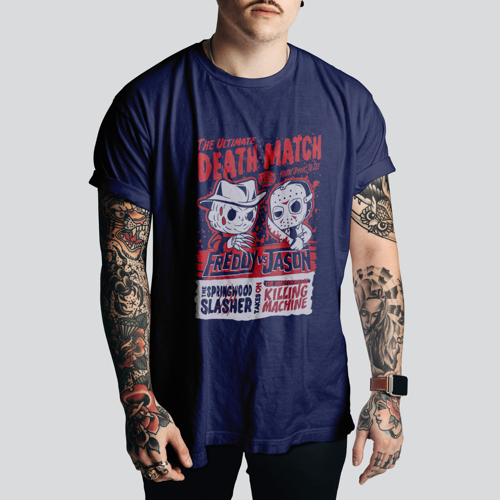 Funko Pop T-Shirt | Freddy Vs Jason – Geek Style & Pop Culture Vibes