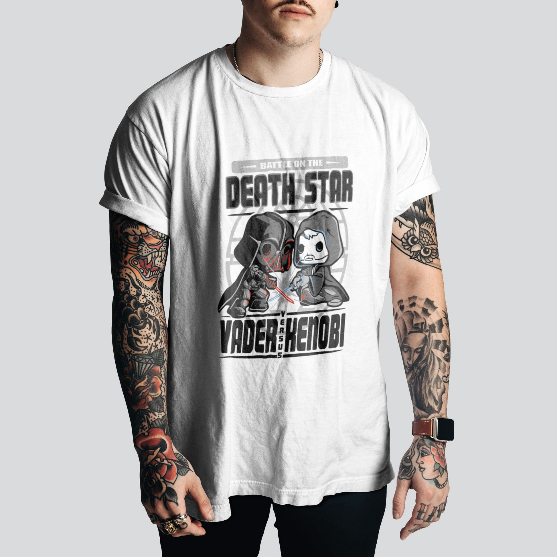 Funko Pop T-Shirt | Vader vs Kenobi – Geek Style & Pop Culture Vibes