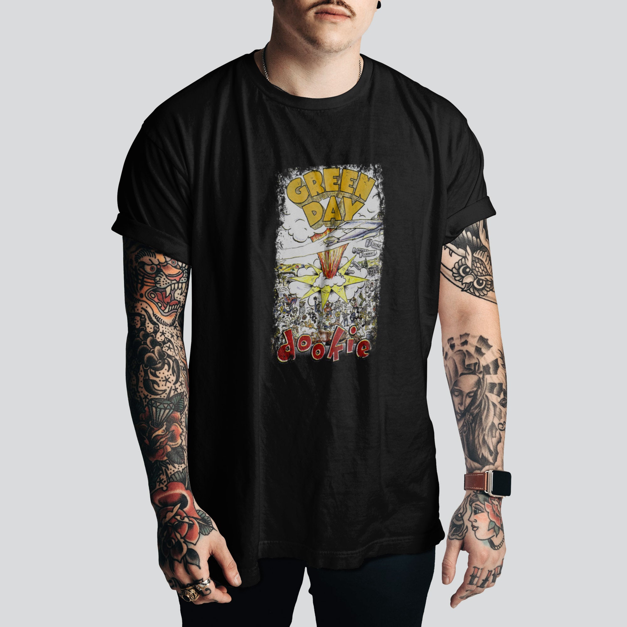 Green Day Rock Band T-Shirt | Vintage Music Tee – Iconic Rock Style