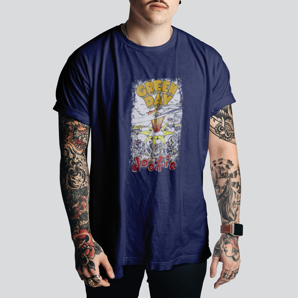 Green Day Rock Band T-Shirt | Vintage Music Tee – Iconic Rock Style