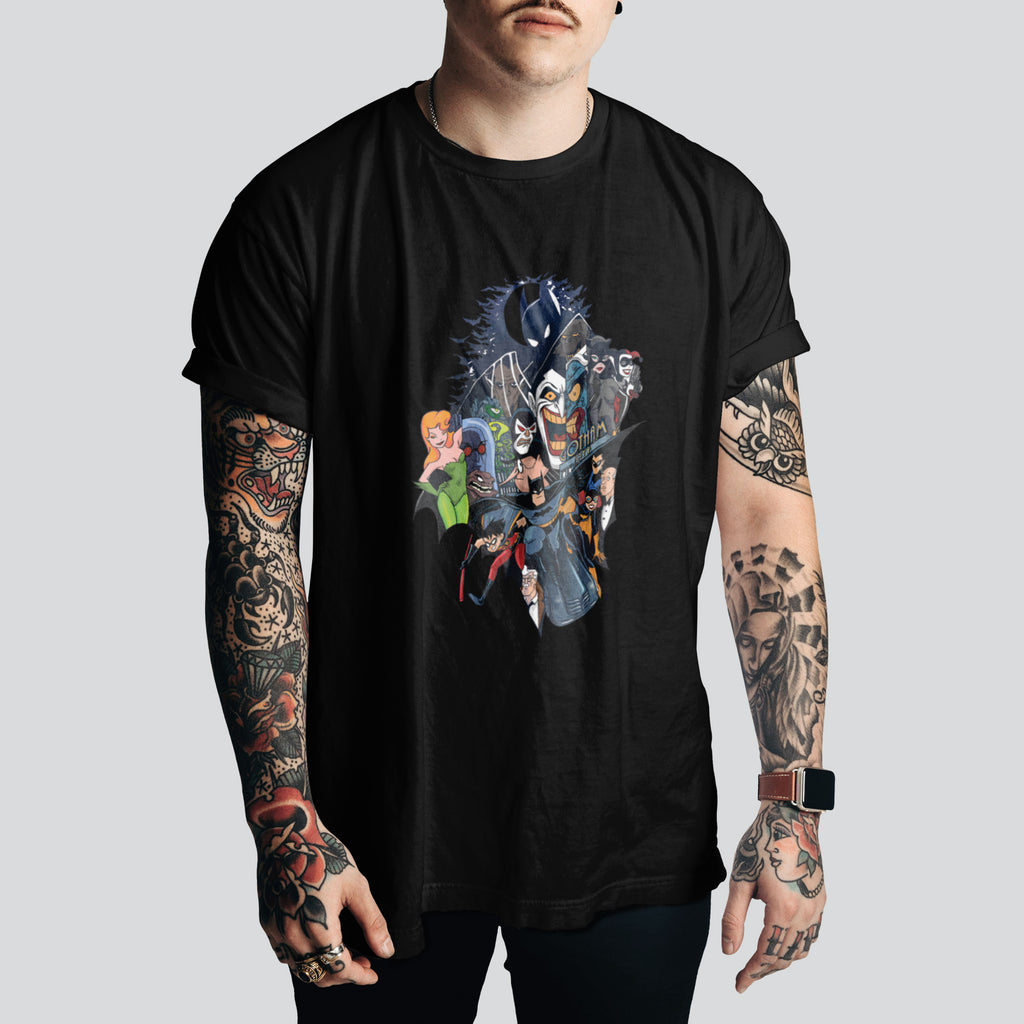 The Batman Retro Cartoon T-Shirt | 80s & 90s Nostalgia Apparel
