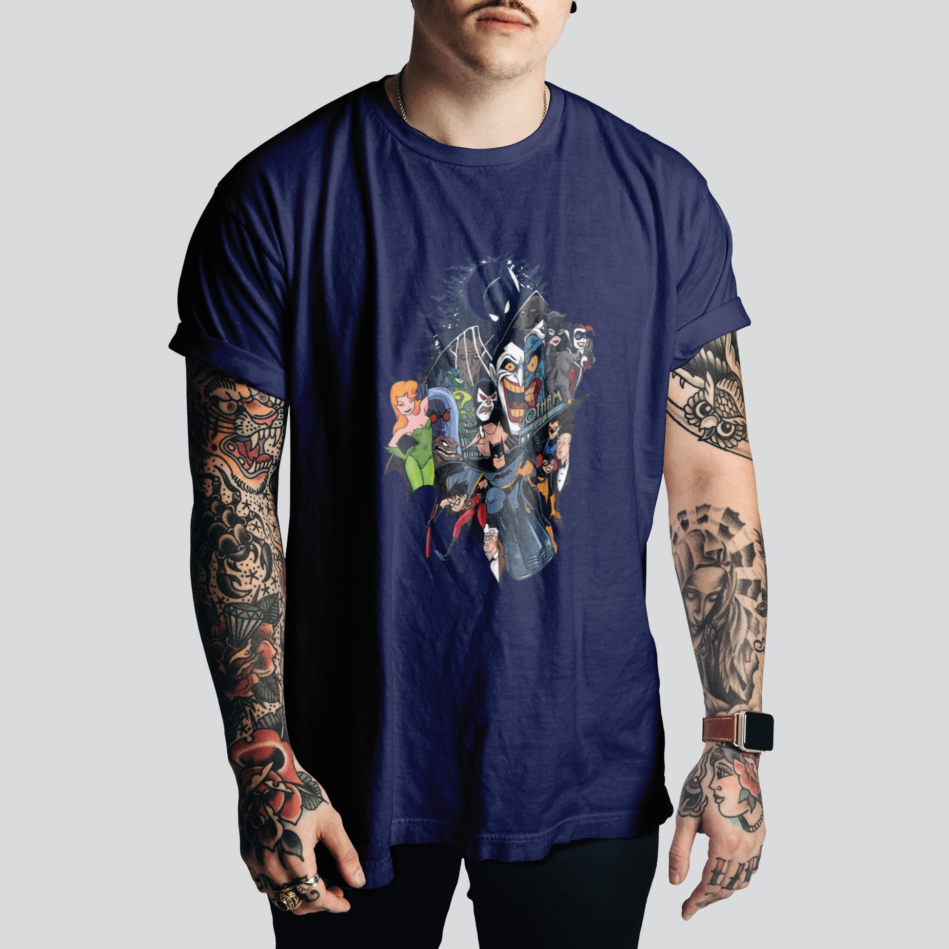The Batman Retro Cartoon T-Shirt | 80s & 90s Nostalgia Apparel
