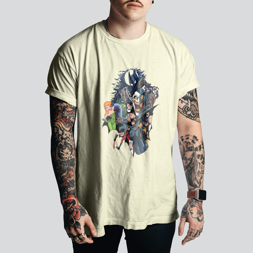 The Batman Retro Cartoon T-Shirt | 80s & 90s Nostalgia Apparel