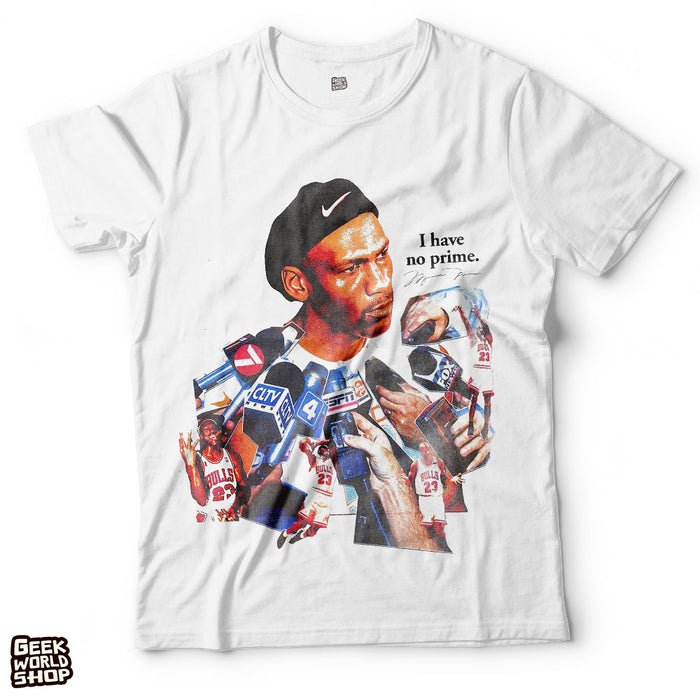 "I Have No Prime" Michael Jordan Vintage Bootleg Style T-Shirt