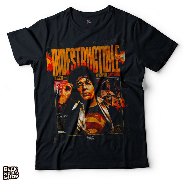 Indestructible: Ray Barretto Salsa Soul Tribute T-Shirt
