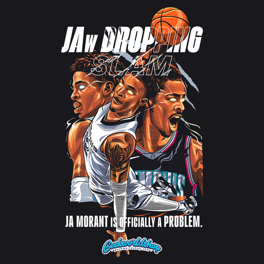 Ja Morant T-Shirt | Retro Basketball Style – NBA Fan Must-Have