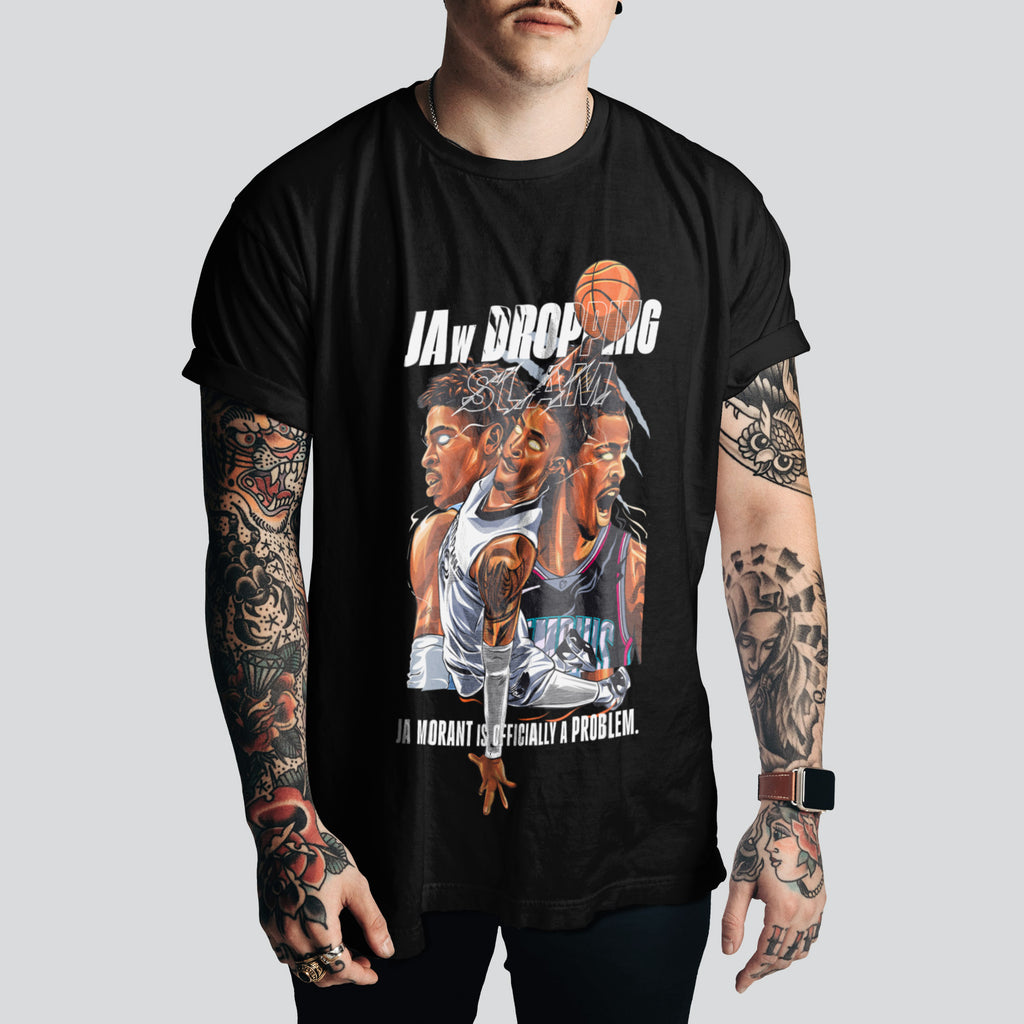 Ja Morant T-Shirt | Retro Basketball Style – NBA Fan Must-Have