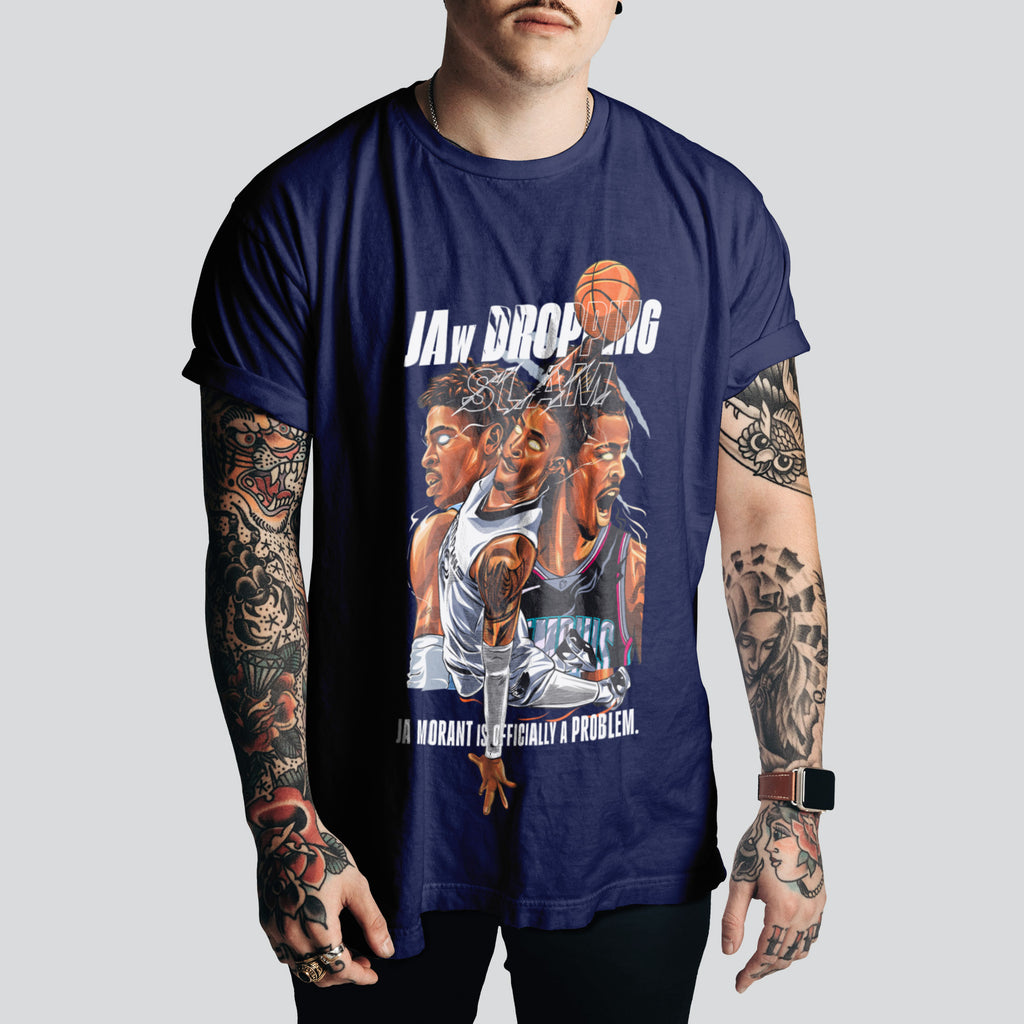 Ja Morant T-Shirt | Retro Basketball Style – NBA Fan Must-Have