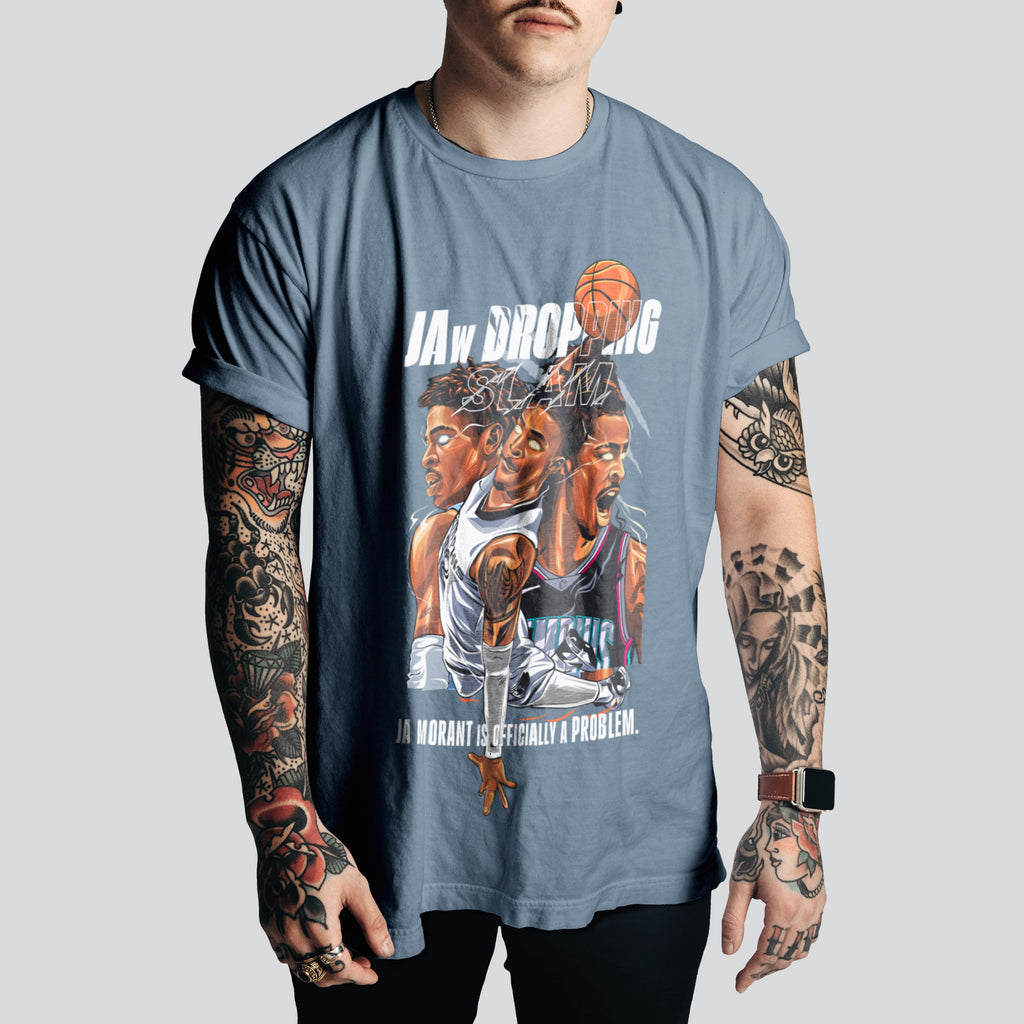 Ja Morant T-Shirt | Retro Basketball Style – NBA Fan Must-Have