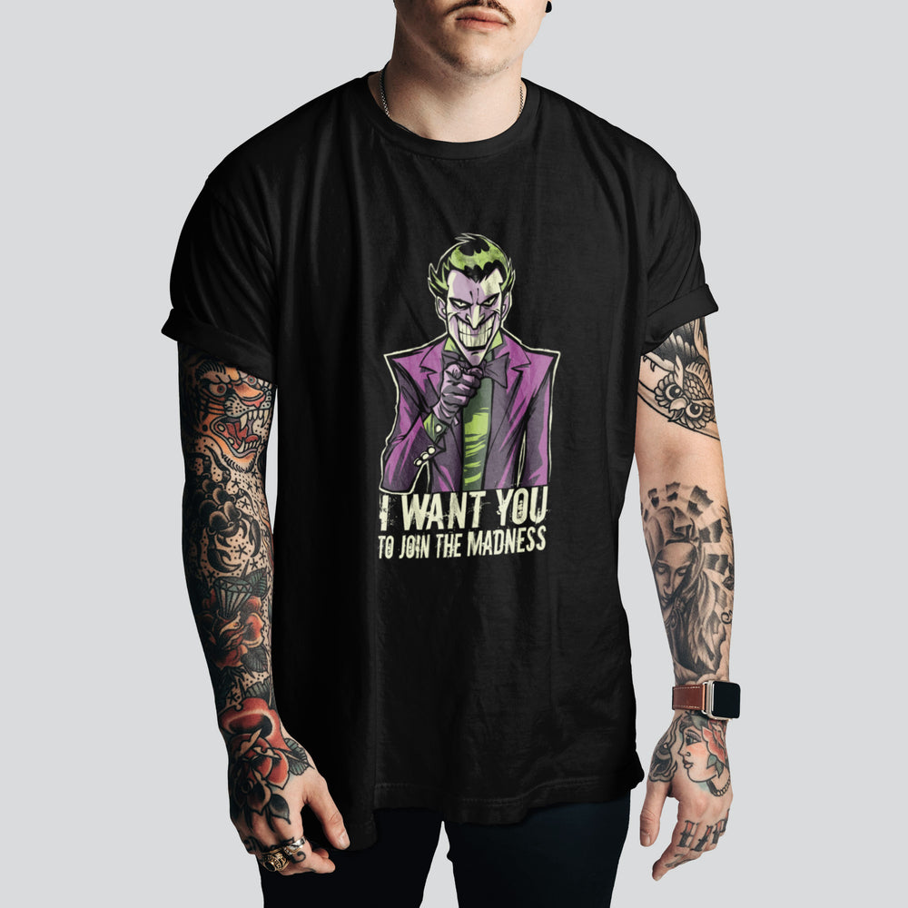 Joker (Uncle sam) Graphic T-Shirt | Gotham-Inspired Pop Culture Tee