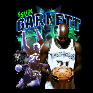 Kevin garnett Retro Basketball Style – NBA Fan Must-Have