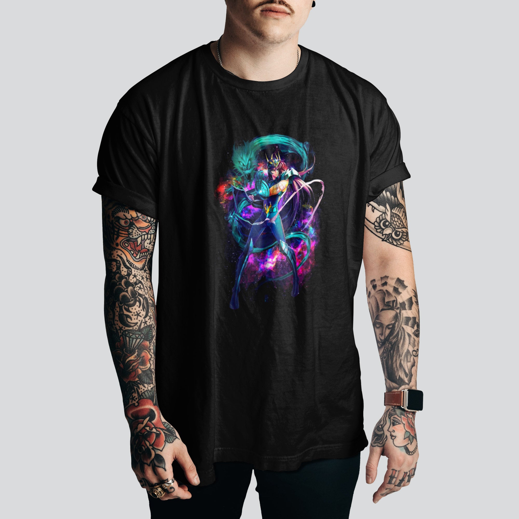 Shiryu, the Dragon T-Shirt | Saint Seiya Tee – Zodiac Knights Edition