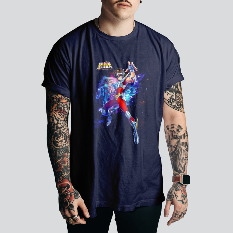 Pegasus Seiya T-Shirt | Saint Seiya Tee – Zodiac Knights Edition