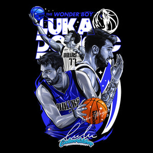 Luka Doncic | Dallas Mavs T-Shirt | Retro Basketball Style – NBA Fan Must-Have
