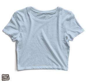 Women's blank crop tops