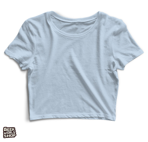 Women's blank crop tops
