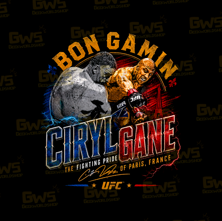 Ciryl Gane - Bon Gamin" T-Shirt – UFC Vintage Bootleg