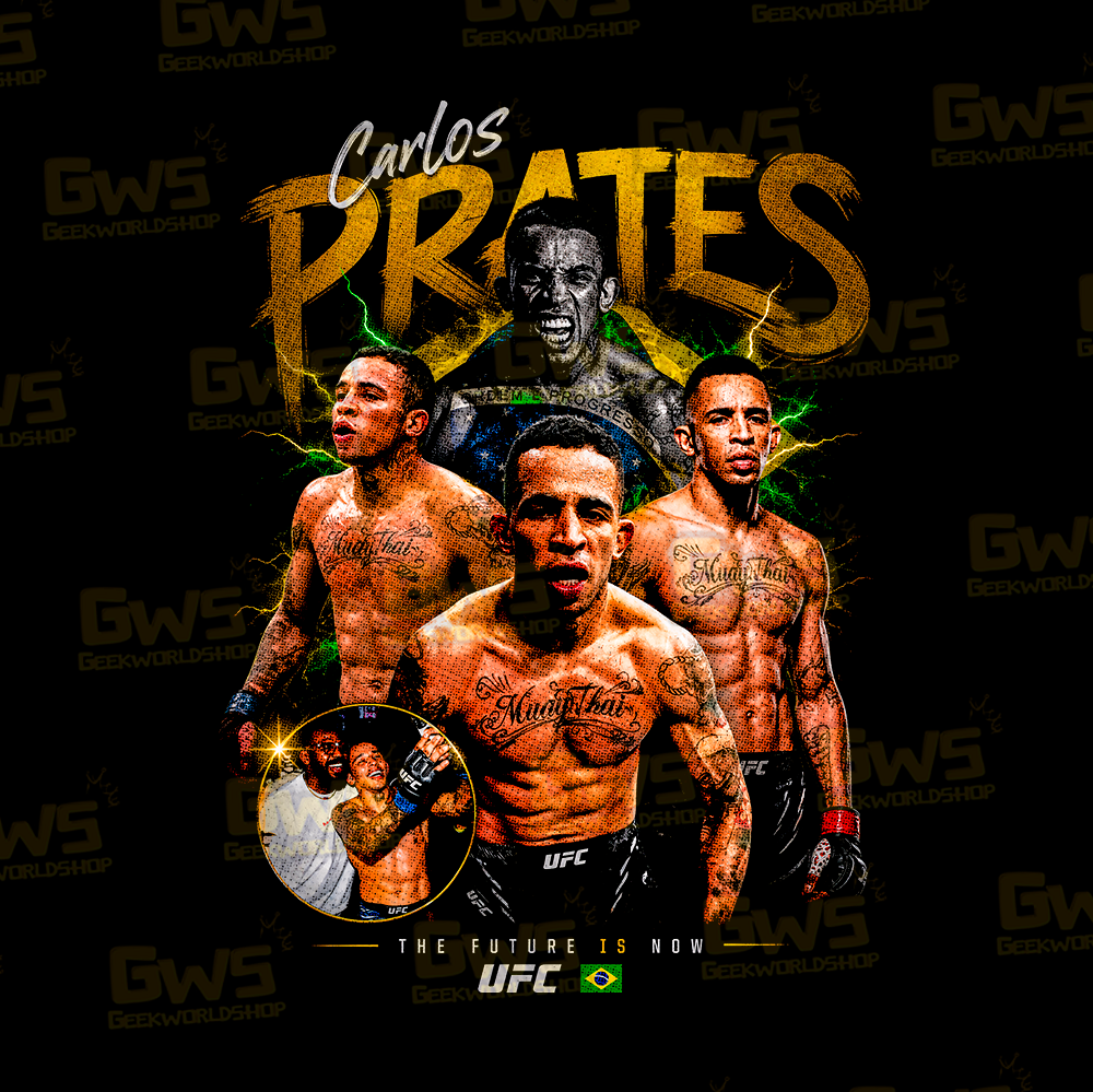 Carlos Prates - The Future Is Now T-Shirt – UFC Vintage Bootleg