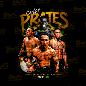 Carlos Prates - The Future Is Now T-Shirt – UFC Vintage Bootleg