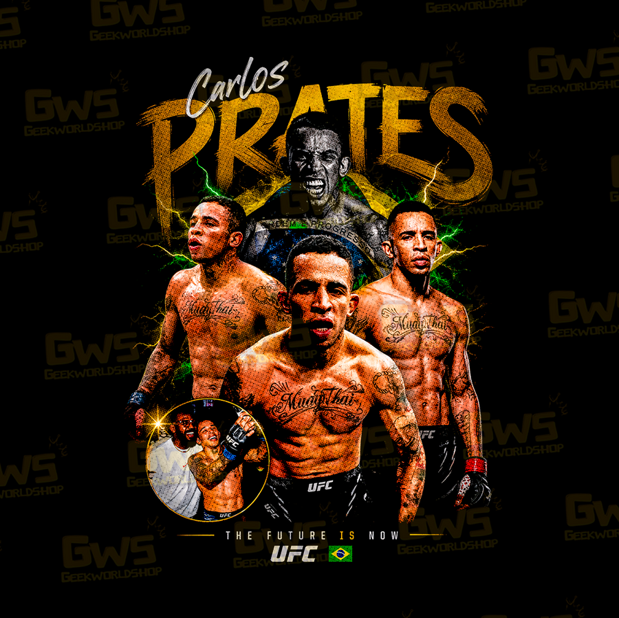 Carlos Prates - The Future Is Now T-Shirt – UFC Vintage Bootleg