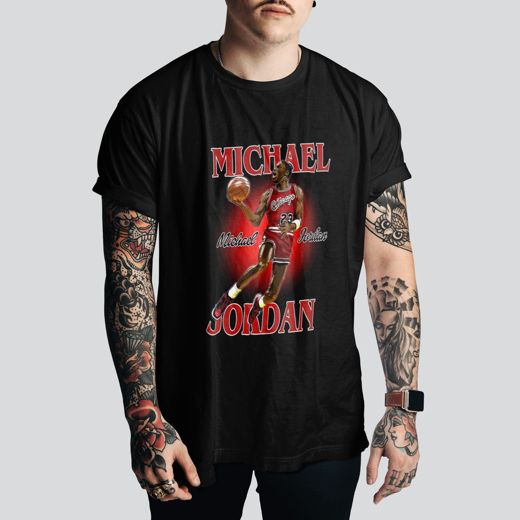 Michael Jordan T-Shirt | Retro Basketball Style – NBA Fan Must-Have