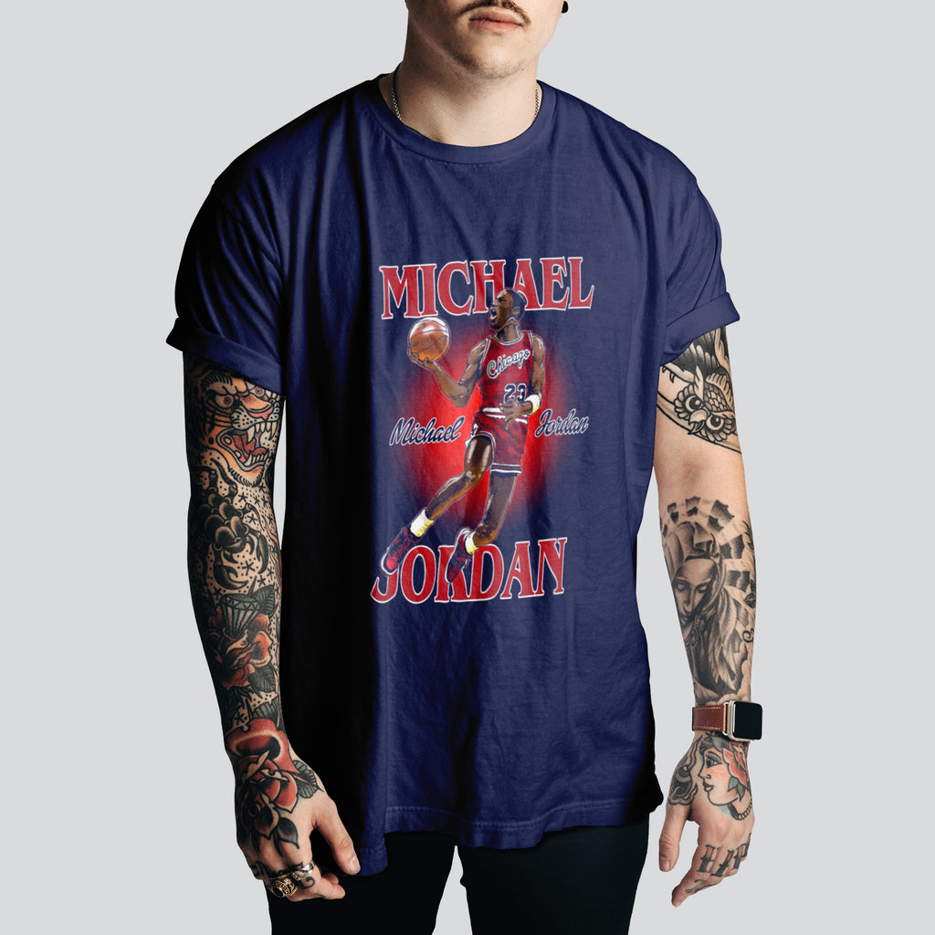 Michael Jordan T-Shirt | Retro Basketball Style – NBA Fan Must-Have