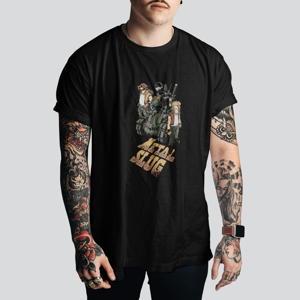 Metal Slug Pop Culture T-Shirt | Iconic Graphic Tee for Fans