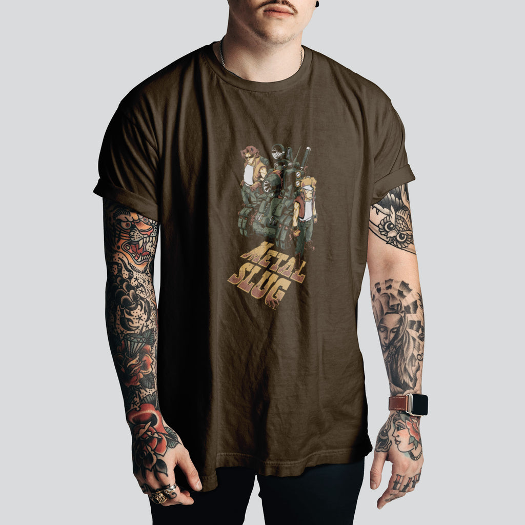 Metal Slug Pop Culture T-Shirt | Iconic Graphic Tee for Fans