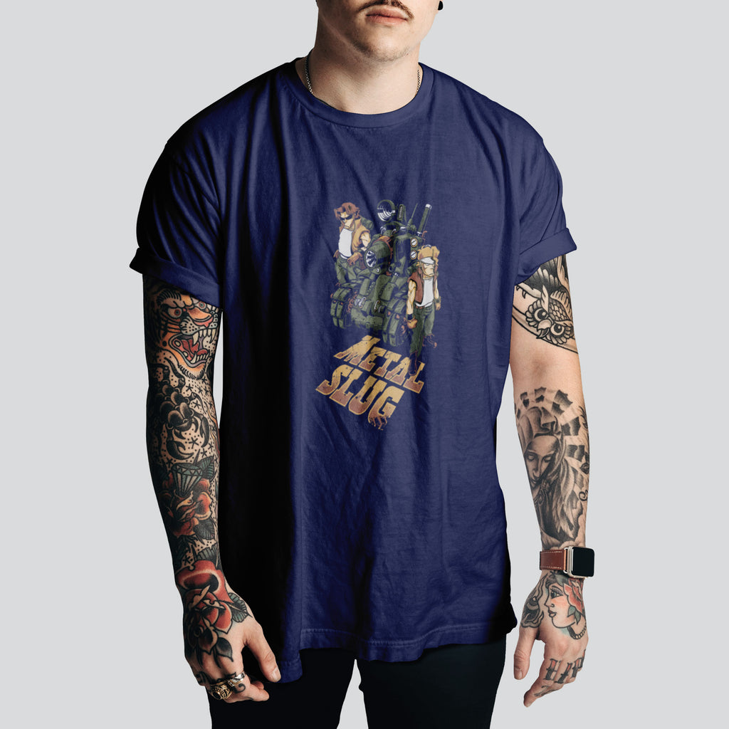 Metal Slug Pop Culture T-Shirt | Iconic Graphic Tee for Fans