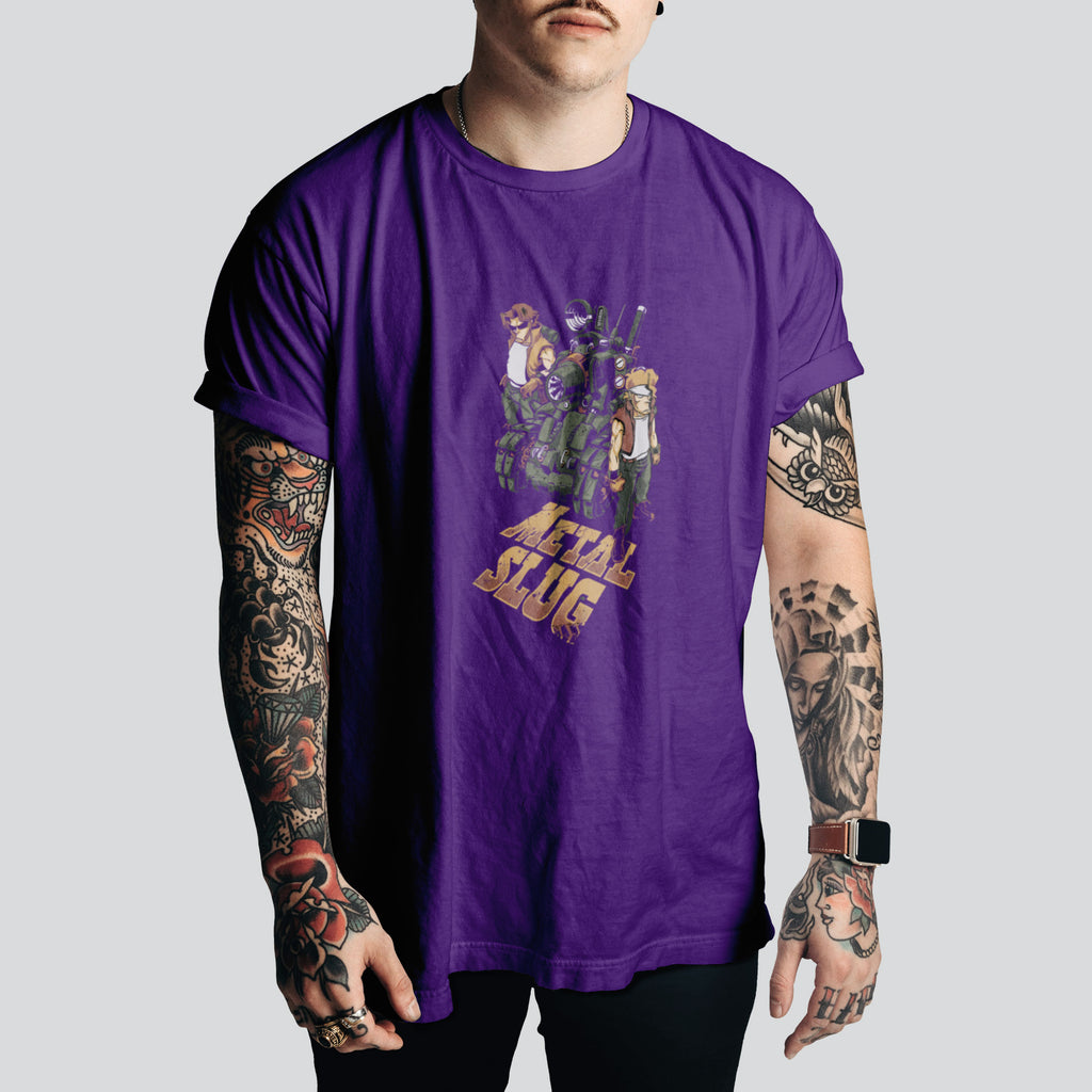 Metal Slug Pop Culture T-Shirt | Iconic Graphic Tee for Fans
