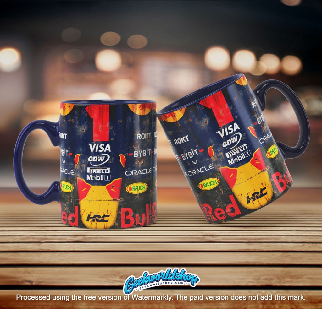 Formula 1 Mug Template Design – DIY Printable for Racing Fans