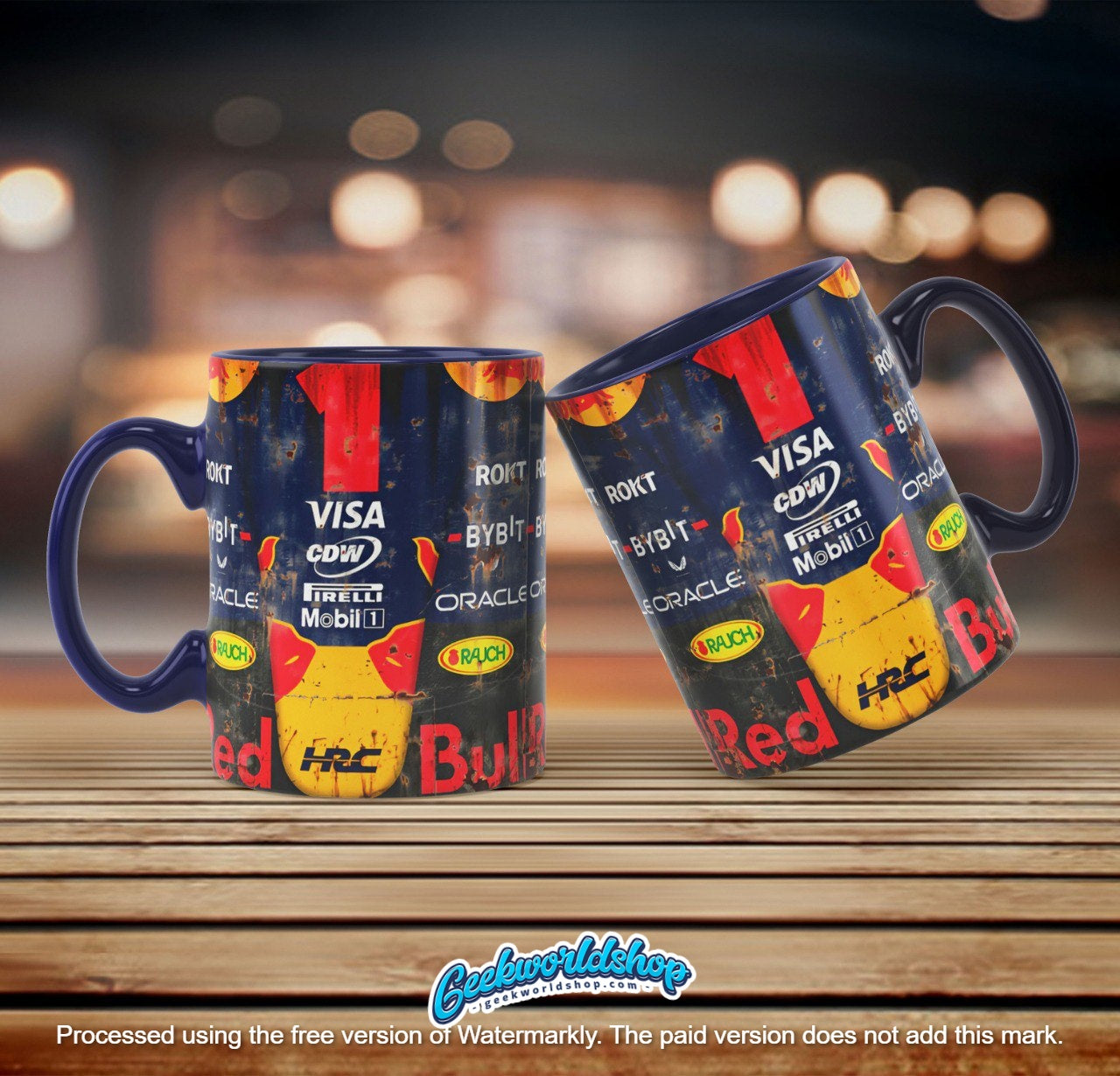 Formula 1 Mug Template Design – DIY Printable for Racing Fans