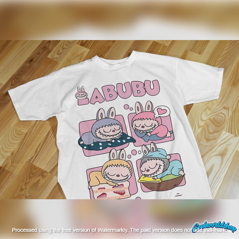 Labubu T-Shirt PNG Designs – Digital Download for DIY Printing