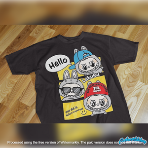 Labubu T-Shirt PNG Designs – Digital Download for DIY Printing