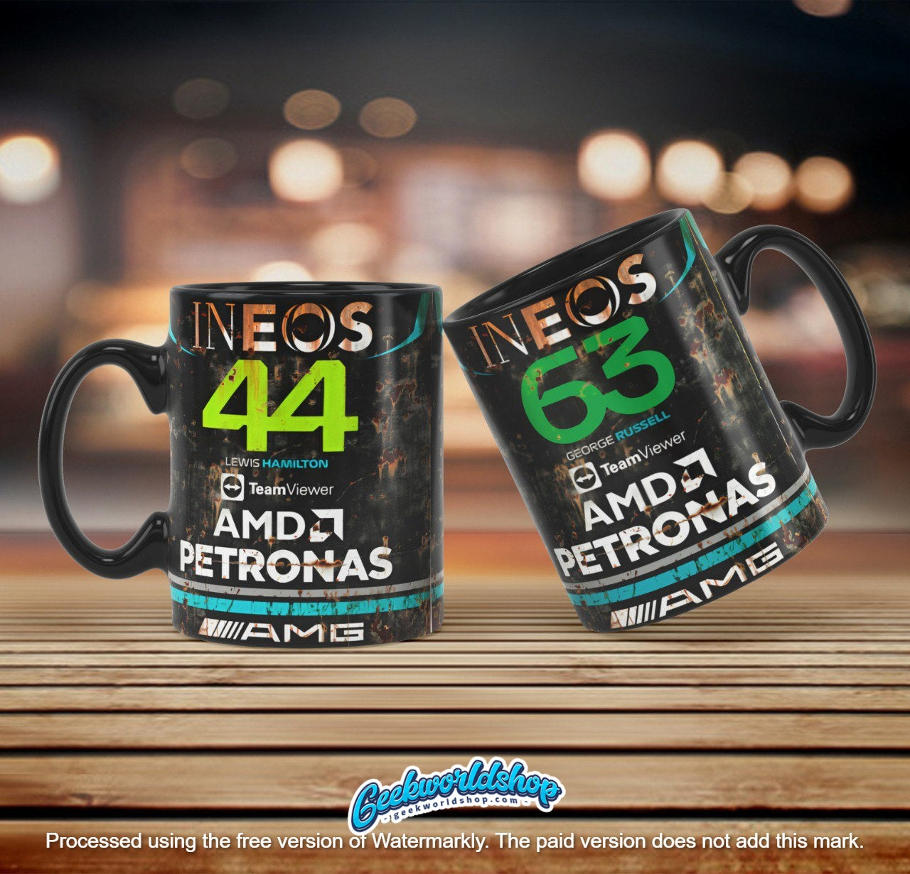Formula 1 Mug Template Design – DIY Printable for Racing Fans