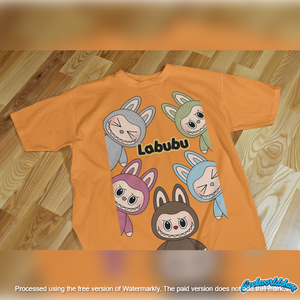 Labubu T-Shirt PNG Designs – Digital Download for DIY Printing