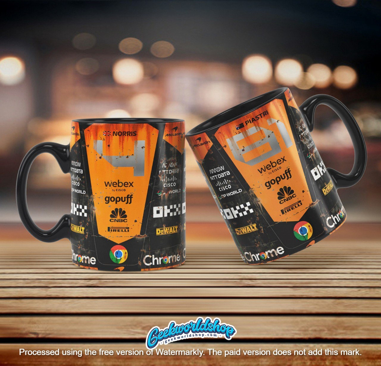 Formula 1 Mug Template Design – DIY Printable for Racing Fans