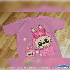 Labubu T-Shirt PNG Designs – Digital Download for DIY Printing