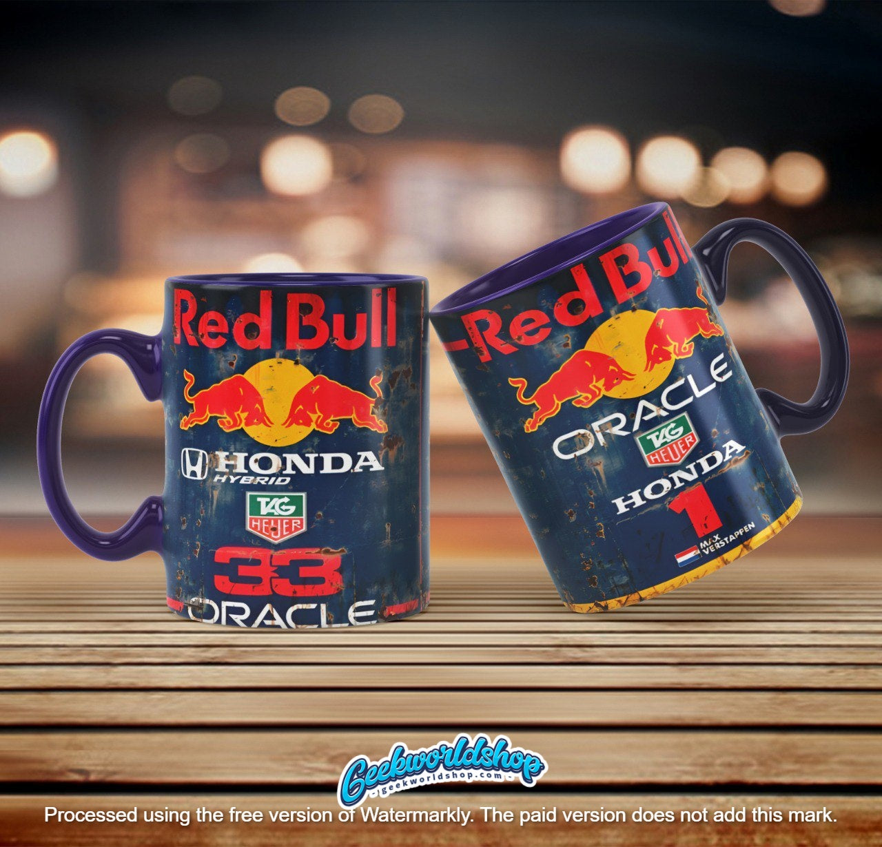 Formula 1 Mug Template Design – DIY Printable for Racing Fans