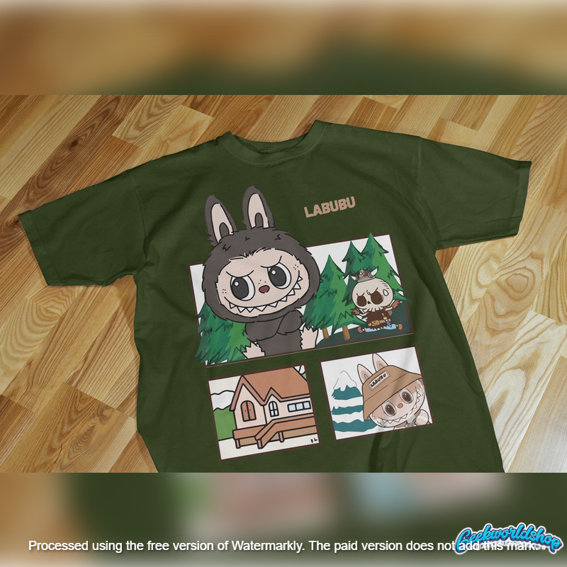 Labubu T-Shirt PNG Designs – Digital Download for DIY Printing