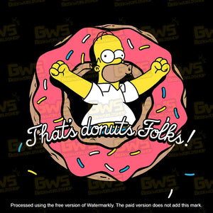 The Simpsons x Looney Tunes Homer Simpson 