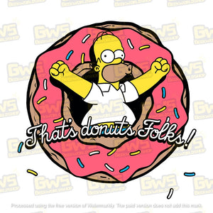 The Simpsons x Looney Tunes Homer Simpson 