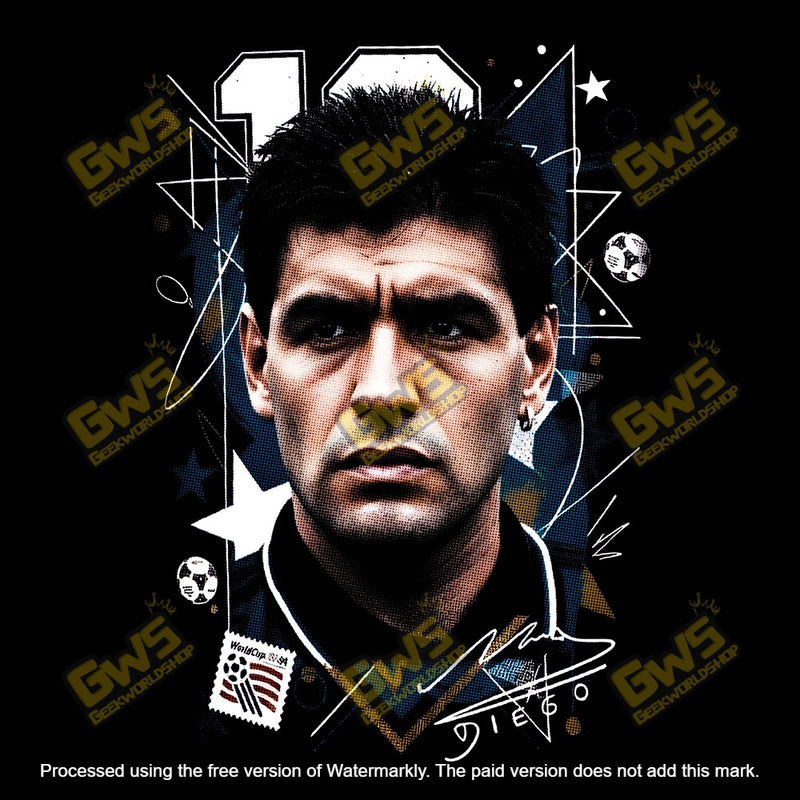 Diego Maradona Legendary Number 10 T-Shirt
