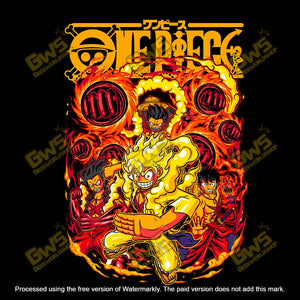 One Piece Monkey D. Luffy Gear Evolution T-Shirt