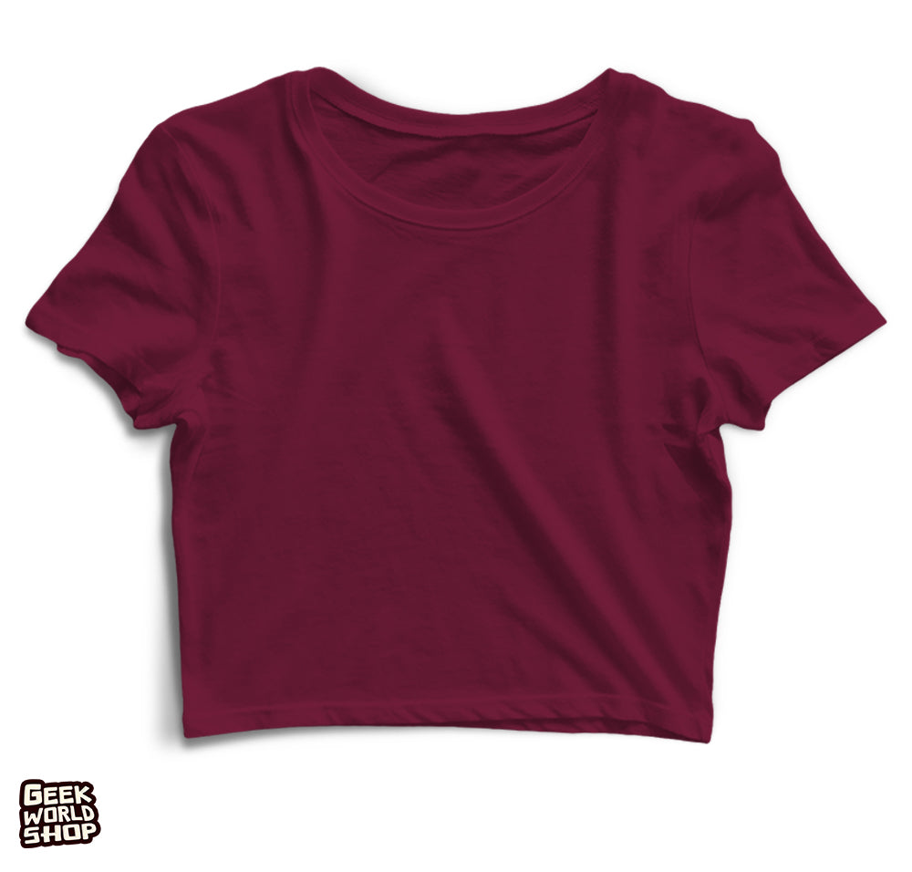 Women's blank crop tops