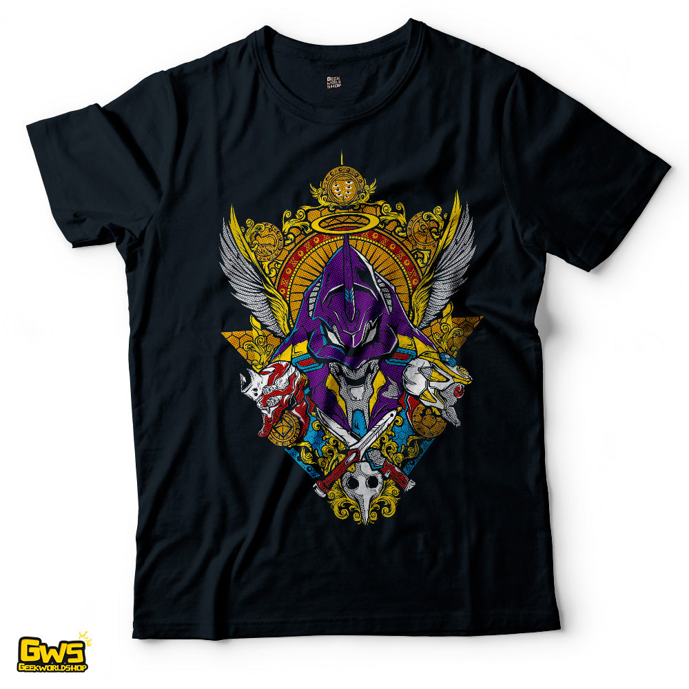 Neon Genesis Evangelion Unit-01 Heraldic Crest T-Shirt