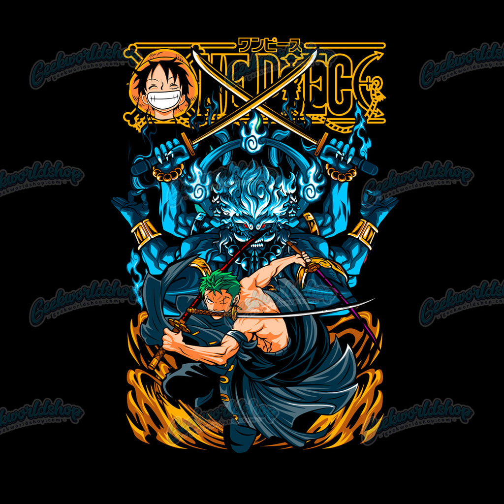 Zoro - One Piece T-Shirt | Anime Tee for True Pirates – Manga Style & Epic Adventure