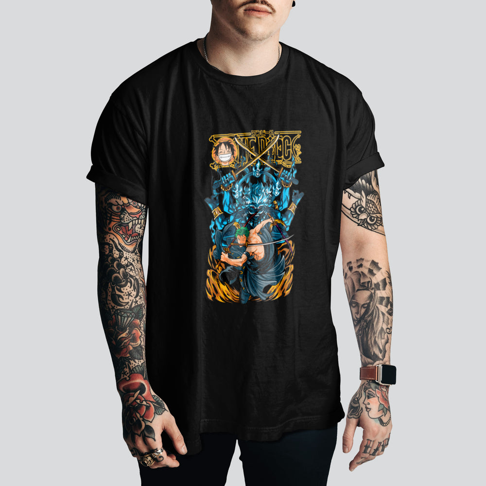Zoro - One Piece T-Shirt | Anime Tee for True Pirates – Manga Style & Epic Adventure